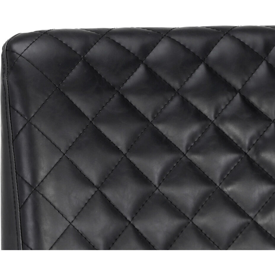 Leighland Coal Black Dining Chair, Set Of 2